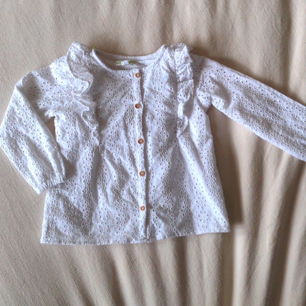 2T (or small 3T) Toddler Blouse - French Brand